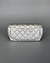 CHANEL METALLIC LAMBSKIN QUILTED GLASSES CASE WITH CHAIN - loja online