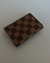 CARTEIRA LOUIS VUITTON DAMIER ÉBÈNE COIN PURSE ROSALIE