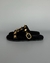 VALENTINO GARAVANI SHEARLING ROMAN STUD SANDALS - Out Closett