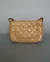 CHANEL QUILTED CC SHOULDER BAG BEIGE na internet