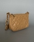 CHANEL QUILTED CC SHOULDER BAG BEIGE na internet