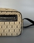 SAINT LAURENT CANVAS MONOGRAM ALL OVER CAMERA BAG BEIGE - Out Closett