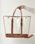 SAINT LAURENT CABAS CLEAR VINIL TOTE - loja online