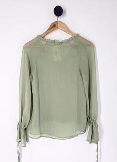 Imagem do 10382 Camisa Verde Amarras - PP - CORTELLE