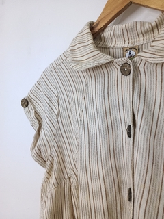 Imagem do Camisa Listrada Linho - G