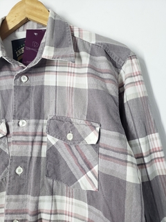 10418 Camisa Xadrez Masculina - M - INKABLOCK na internet