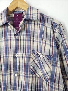 10651 Camisa Xadrez Masculina - P - TNG