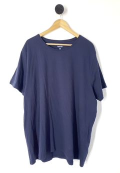 Camiseta Azul Masculina - GG3 - BÁSICOS