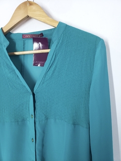 Camisa Verde - 38 - YESSICA - comprar online