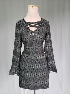 1391 Vestido Estampado - P/M - YESSICA - comprar online