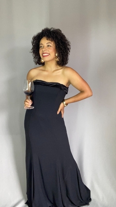 2644 Vestido Preto Tomara que Caia - 46 - SUELY CENCINI