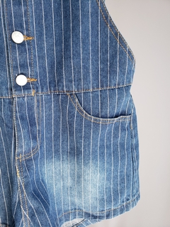 Macaquinho Jeans Listras - M - L&M - comprar online