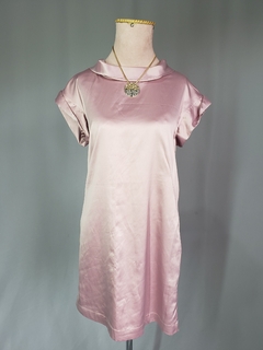 6340 Vestido Rose com Gola - 38 - SARA KELLY