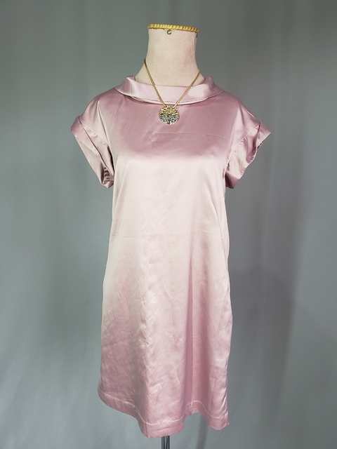 6340 Vestido Rose com Gola - 38 - SARA KELLY