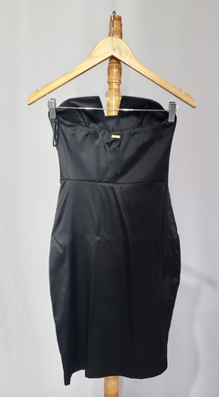 Vestido sem Alça com Fenda - P - LEZALEZ - Boutique Desapego Delas