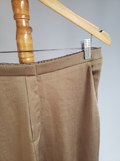 Calça Acetinada - GG - ZARA - comprar online