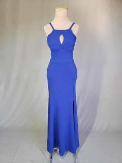 9970 Vestido Longo Azul - P