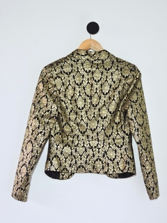 Blazer Dourado - P - JUST BE na internet