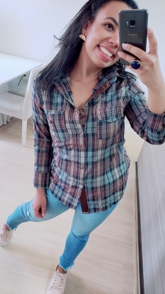 1751 Camisa Xadrez - M