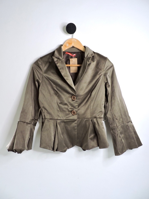 Blazer Acetinado - P/M - TALITA KUME