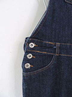 Macacão Jeans - 42 (Veste M) - JEZZIAN - Boutique Desapego Delas