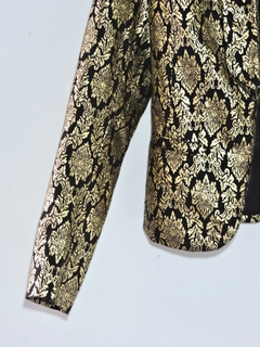 Blazer Dourado - P - JUST BE - Boutique Desapego Delas