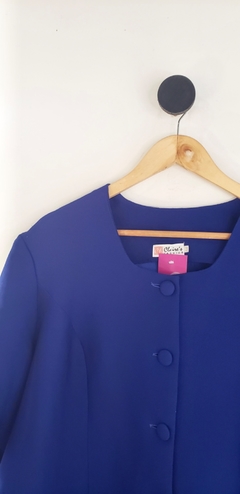 7931 Camisa Azul - 54 - CLAIRE'S - Boutique Desapego Delas