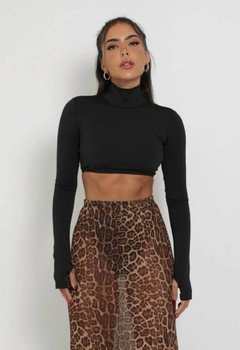 Cropped Manga longa - comprar online