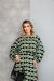 Conjunto de saia e cropped