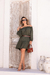 Vestido Ombro a Ombro Liso - loja online