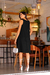 Vestido com botões nas costas - loja online