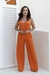 Calça Pantalona lisa - loja online