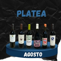 CAJA LA PLATEA X 6 VINOS AGOSTO 2024