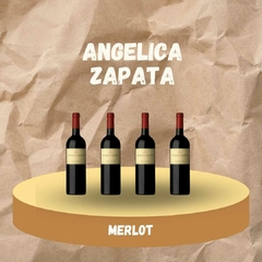 ANGELICA ZAPATA MERLOT (CAJA POR 4 UNIDADES)