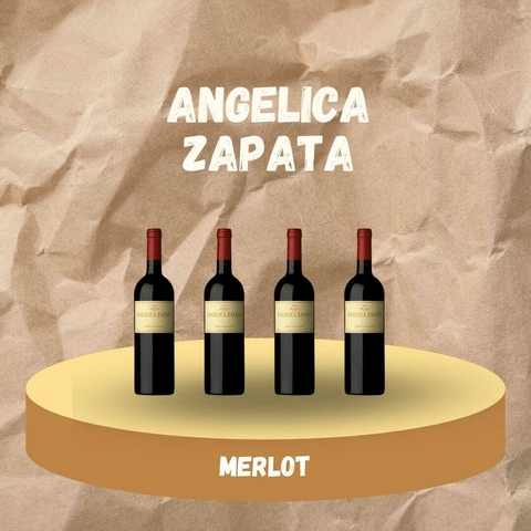 ANGELICA ZAPATA MERLOT (CAJA POR 4 UNIDADES)