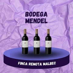 MENDEL FINCA REMOTA MALBEC (CAJA X 3 UNIDADES)