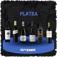 CAJA PLATEA X 6 VINOS SEPTIEMBRE 2024