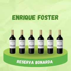 ENRIQUE FOSTER RESERVA BONARDA (CAJA X 6 UNIDADES)