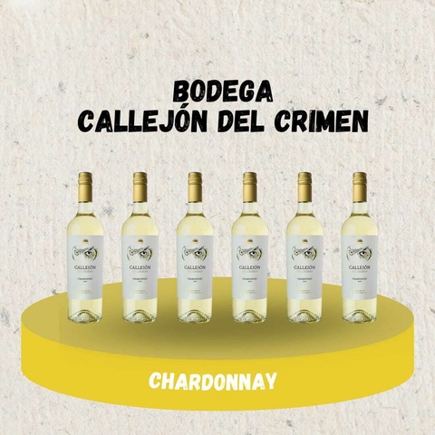 CALLEJON DEL CRIMEN CHARDONNAY (CAJA X 6 UNIDADES)