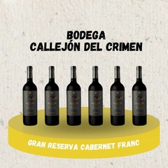 CALLEJON DEL CRIMEN GRAN RESERVA CABERNET FRANC (CAJA X 6 UNIDADES)