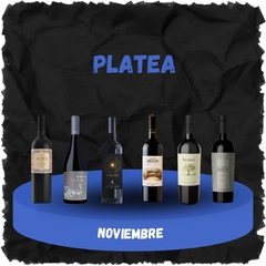 CAJA LA PLATEA X 6 VINOS MES DE NOVIEMBRE 2024