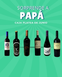 CAJA LA PLATEA X 6 VINOS MES DE JUNIO 2025 - comprar online