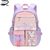 Imagem do Fengdong small girls primary school bag cute backpacks for children satchel kawa