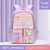 Fengdong small girls primary school bag cute backpacks for children satchel kawa - loja online