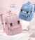 Fengdong high school bags for girls student many pockets waterproof school backp - LTSTORE 