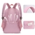 Fengdong high school bags for girls student many pockets waterproof school backp - loja online