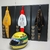Quadros Cockpit Formula 1 Senna + Capacete