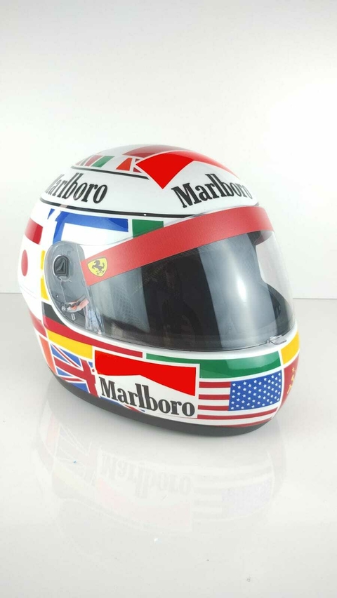 Capacete Gerhard Berger GP Europa 1995