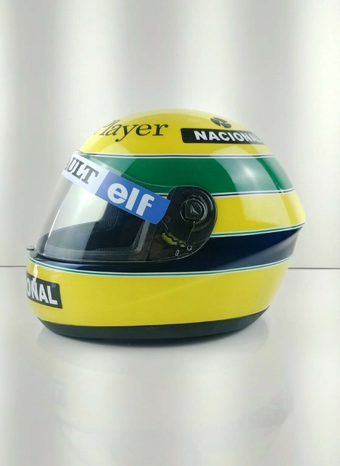 Capacete Formula 1 Ayrton Senna 1985