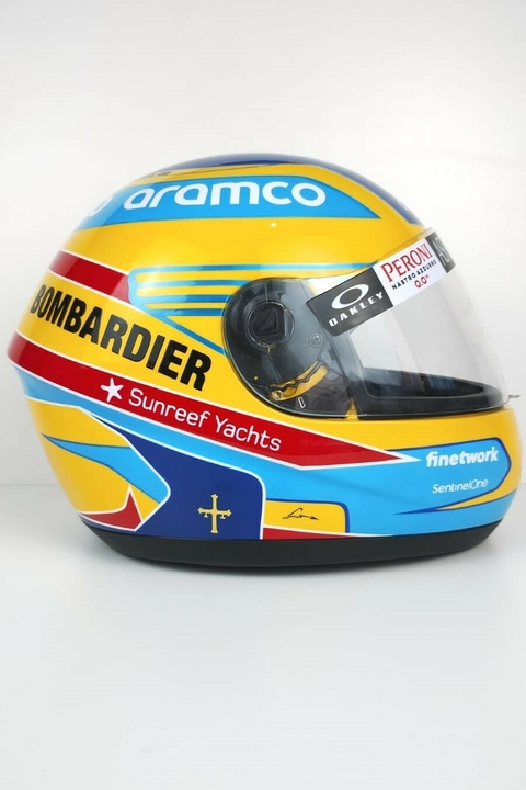 Capacete Formula 1 Fernando Alonso 2023